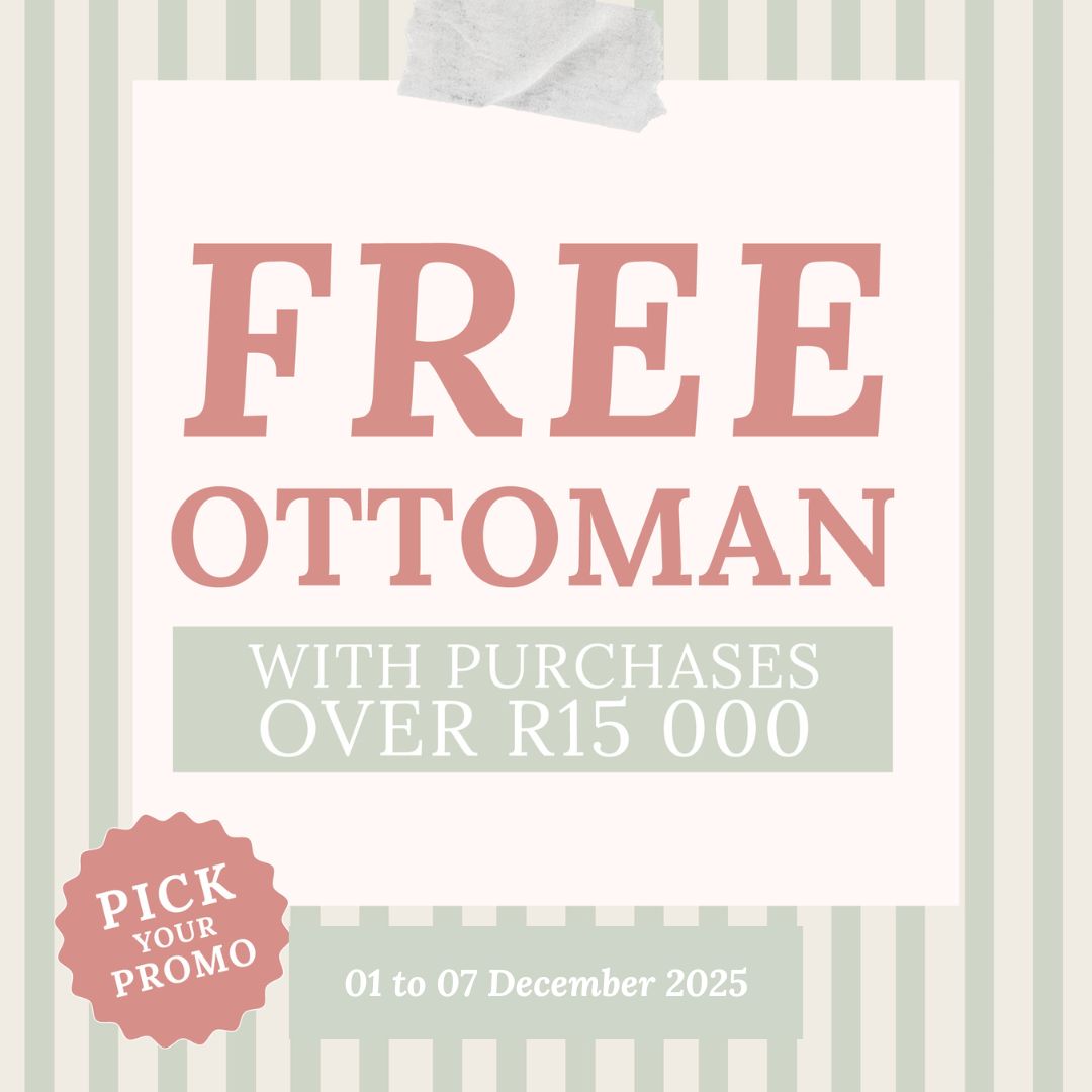 Free Ottoman With Your Dream Sofa - Complete The Look!