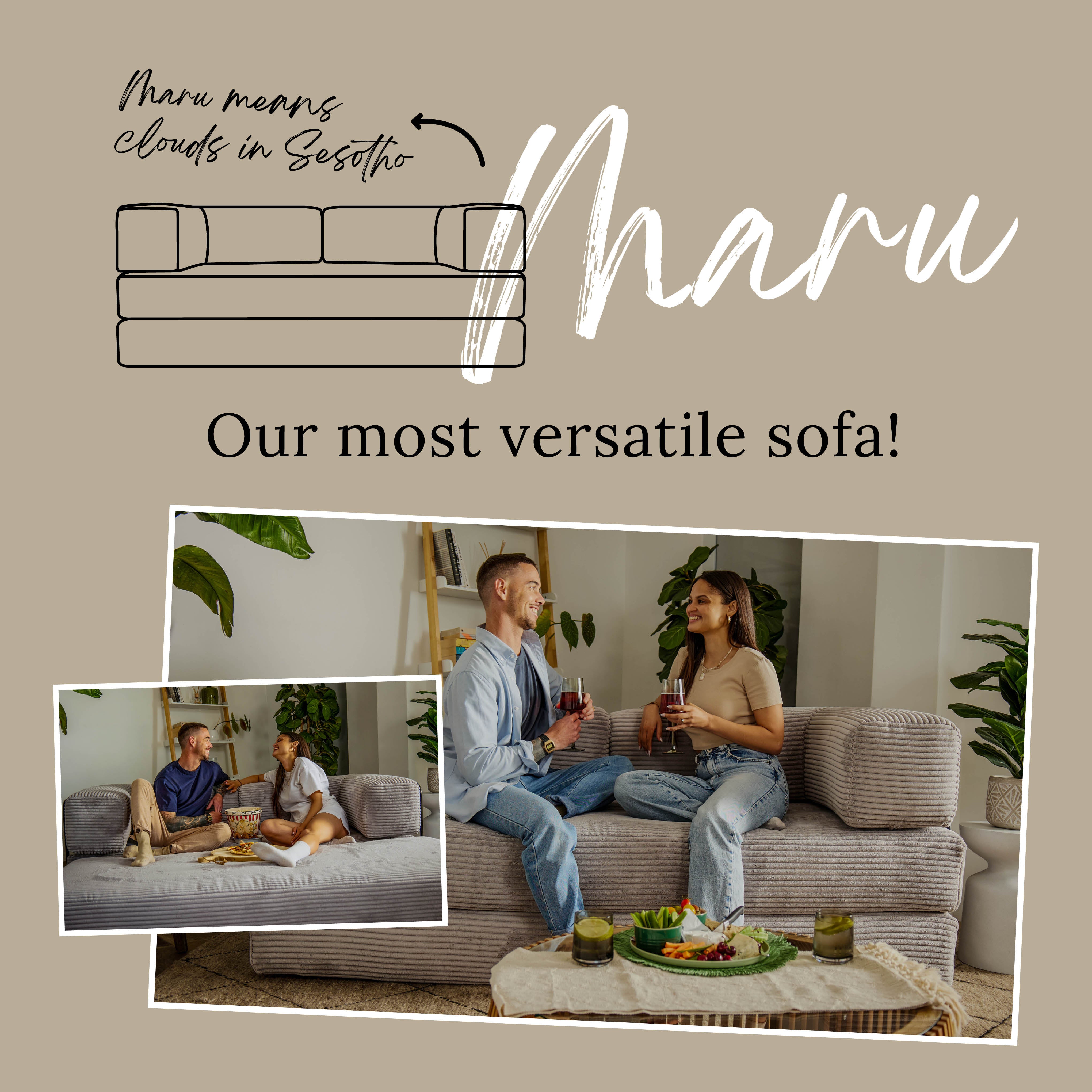 Meet Maru – Our Most Versatile Sofa Yet!