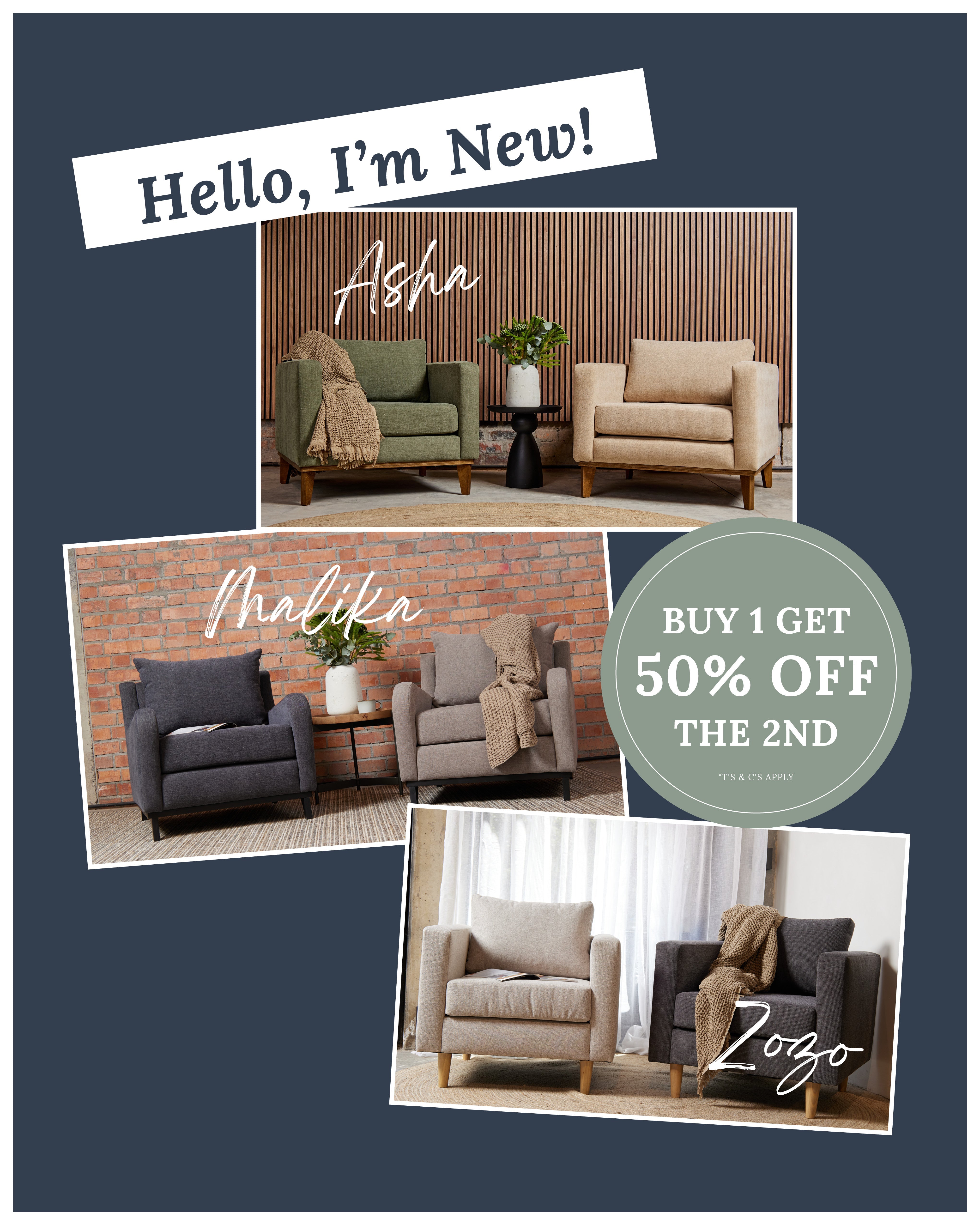 Introducing Zorora’s New Occasional Chairs