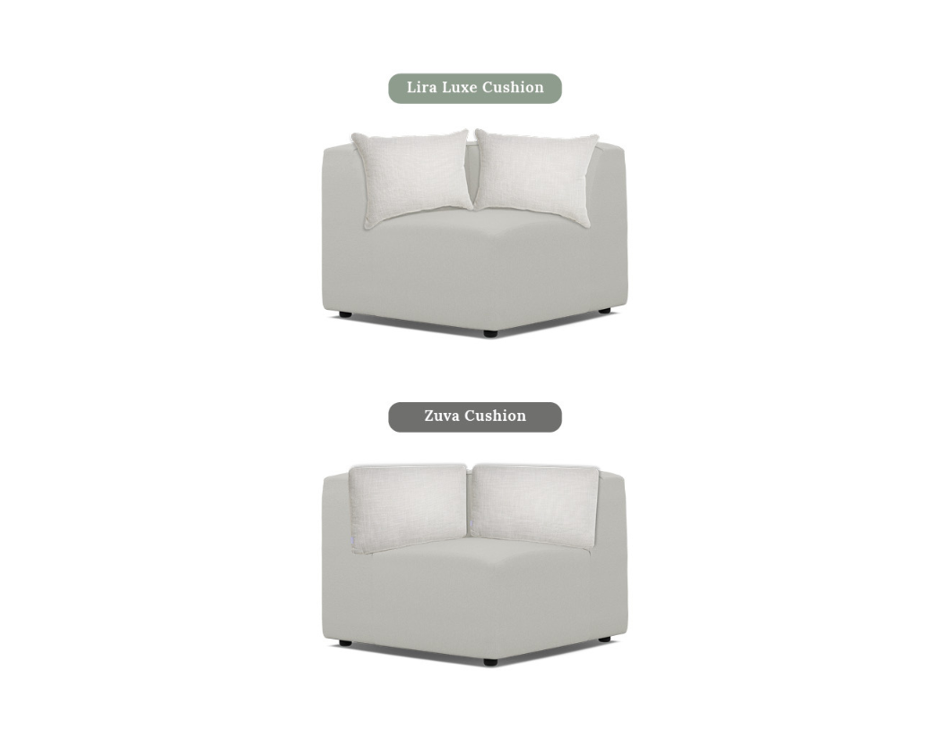Back Cushions Zola Corner Connect *