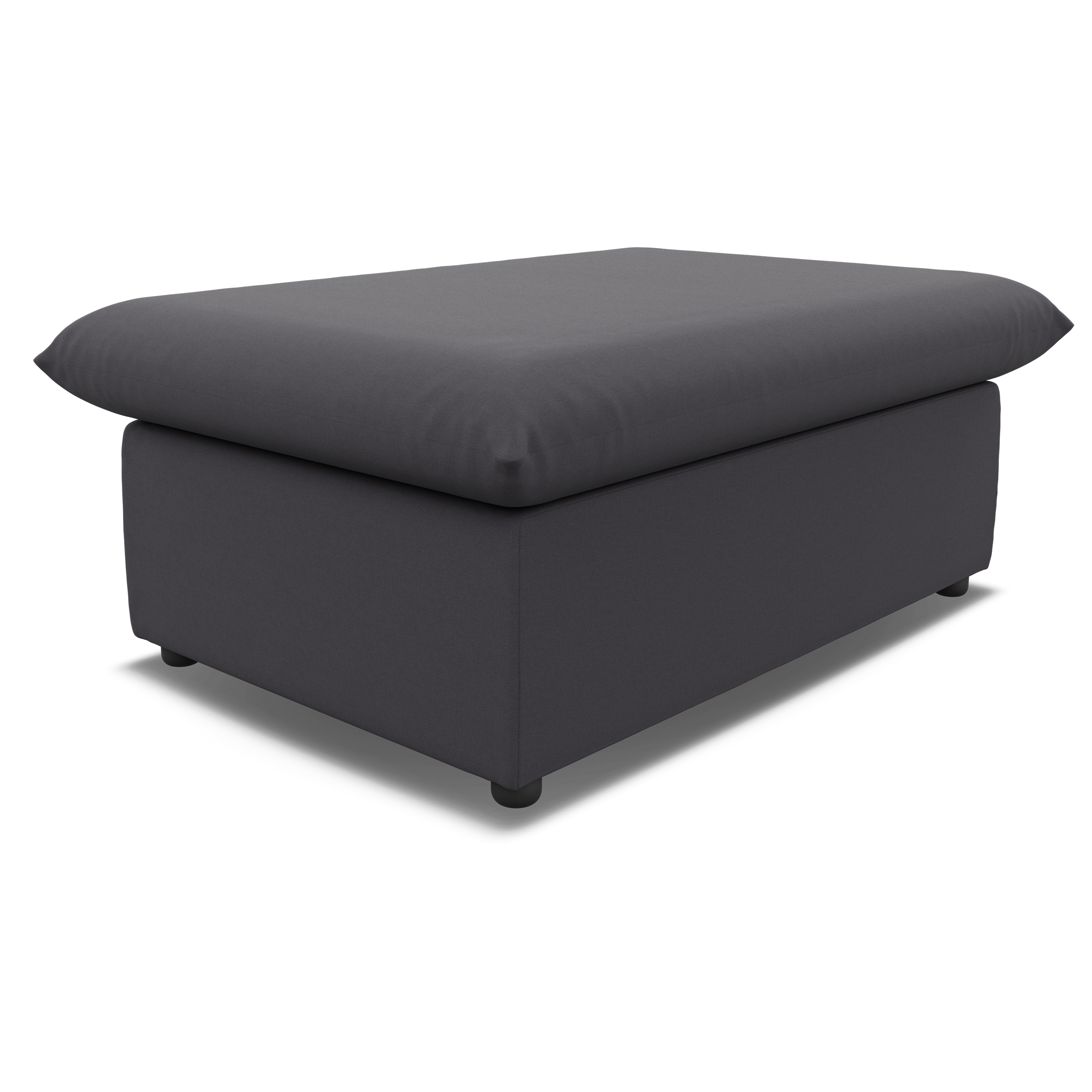 Lira Luxe Ottoman - FibreGuard Graphite (Express)