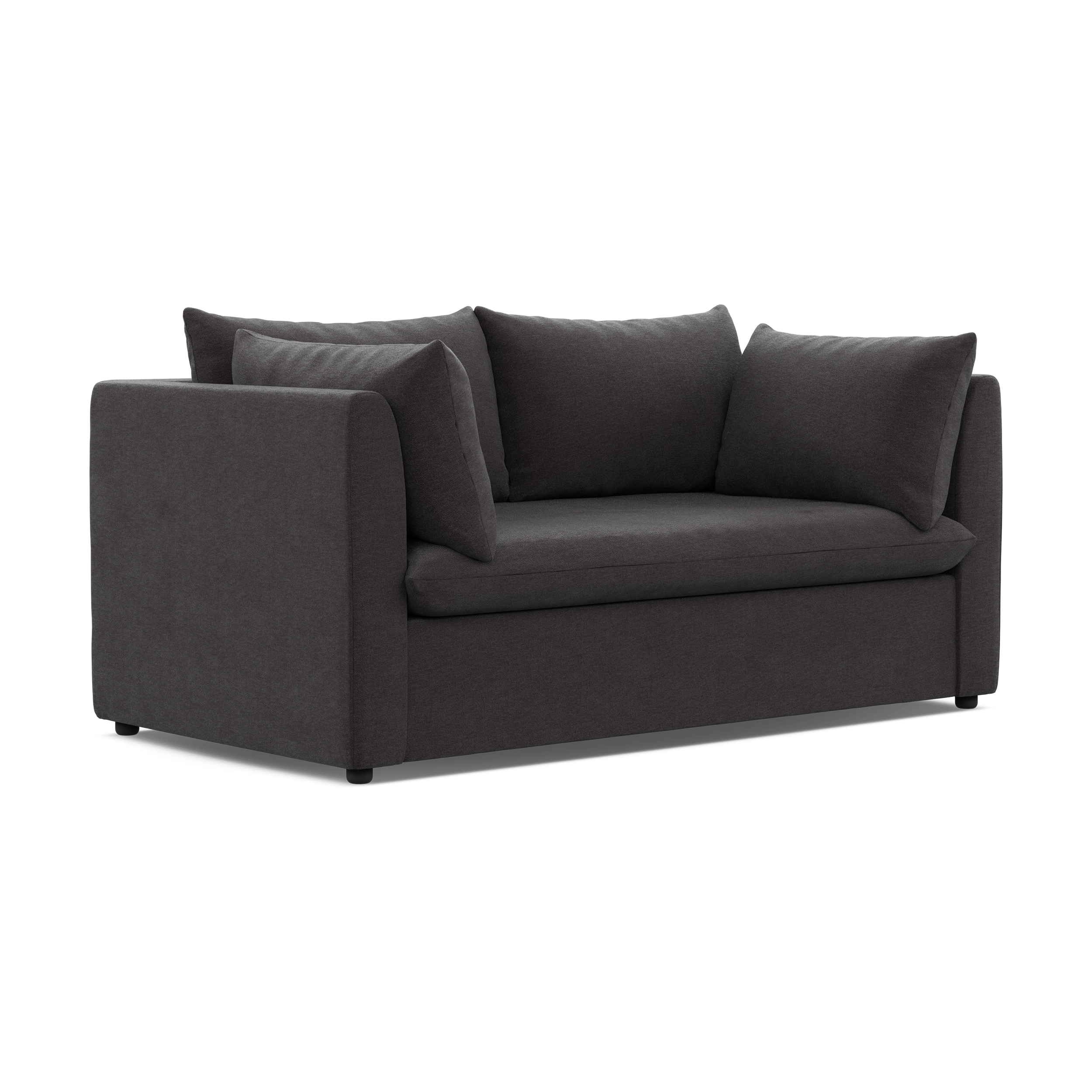 Lira Luxe 2 Seater - Textured Pewter (Express)