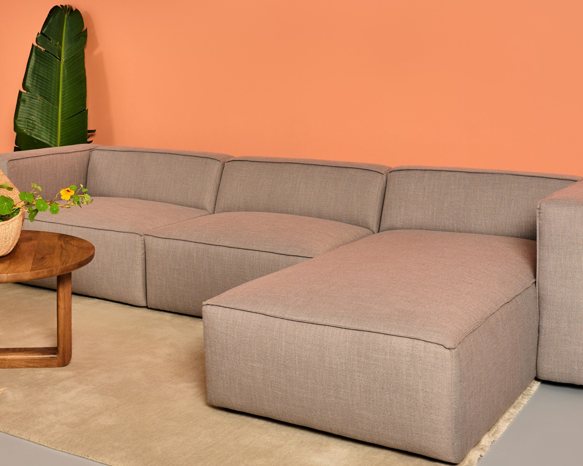 Zola 1 Seater - Textured Safari (Express)