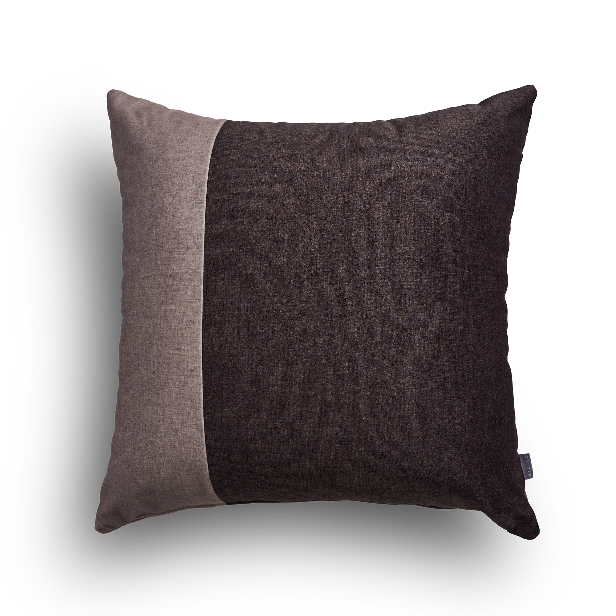 Colour Block Scatter Cushion - FibreGuard Deluxe Havanah *