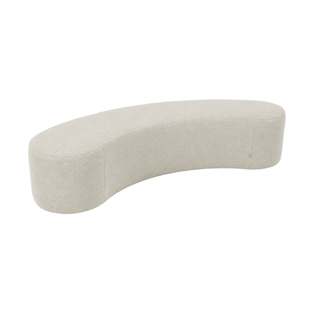 Lima Bean Ottoman Large
