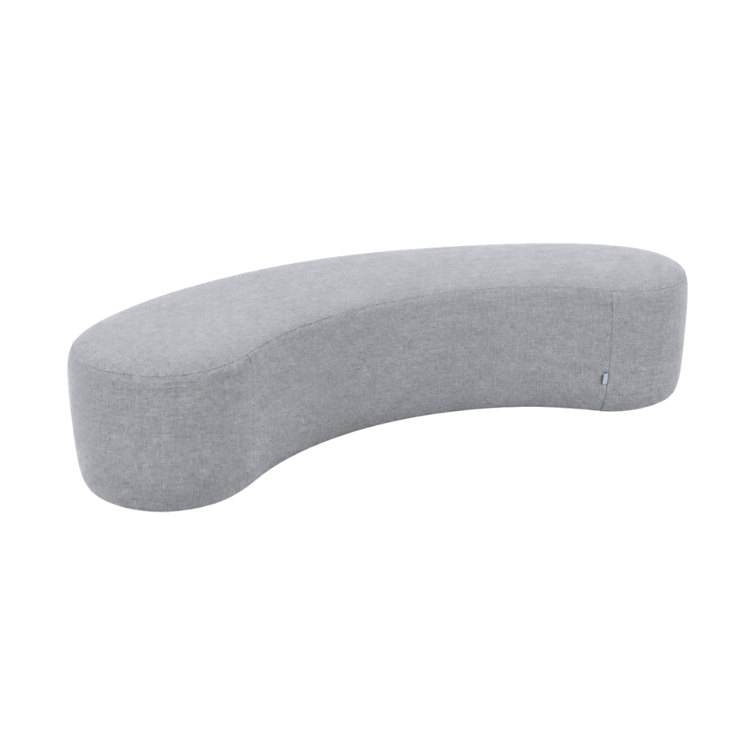 Lima Bean Ottoman Large