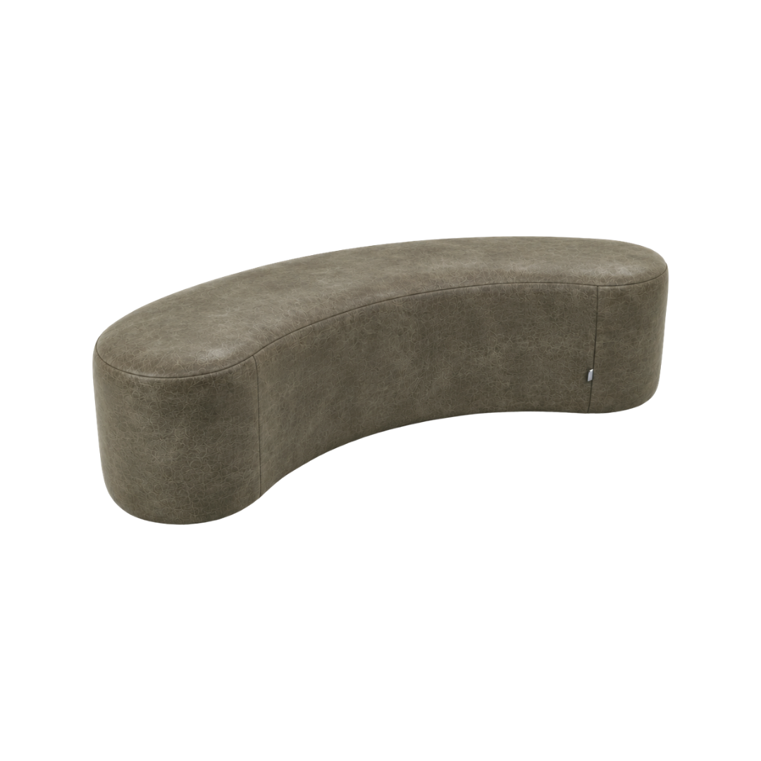 Lima Bean Ottoman Medium