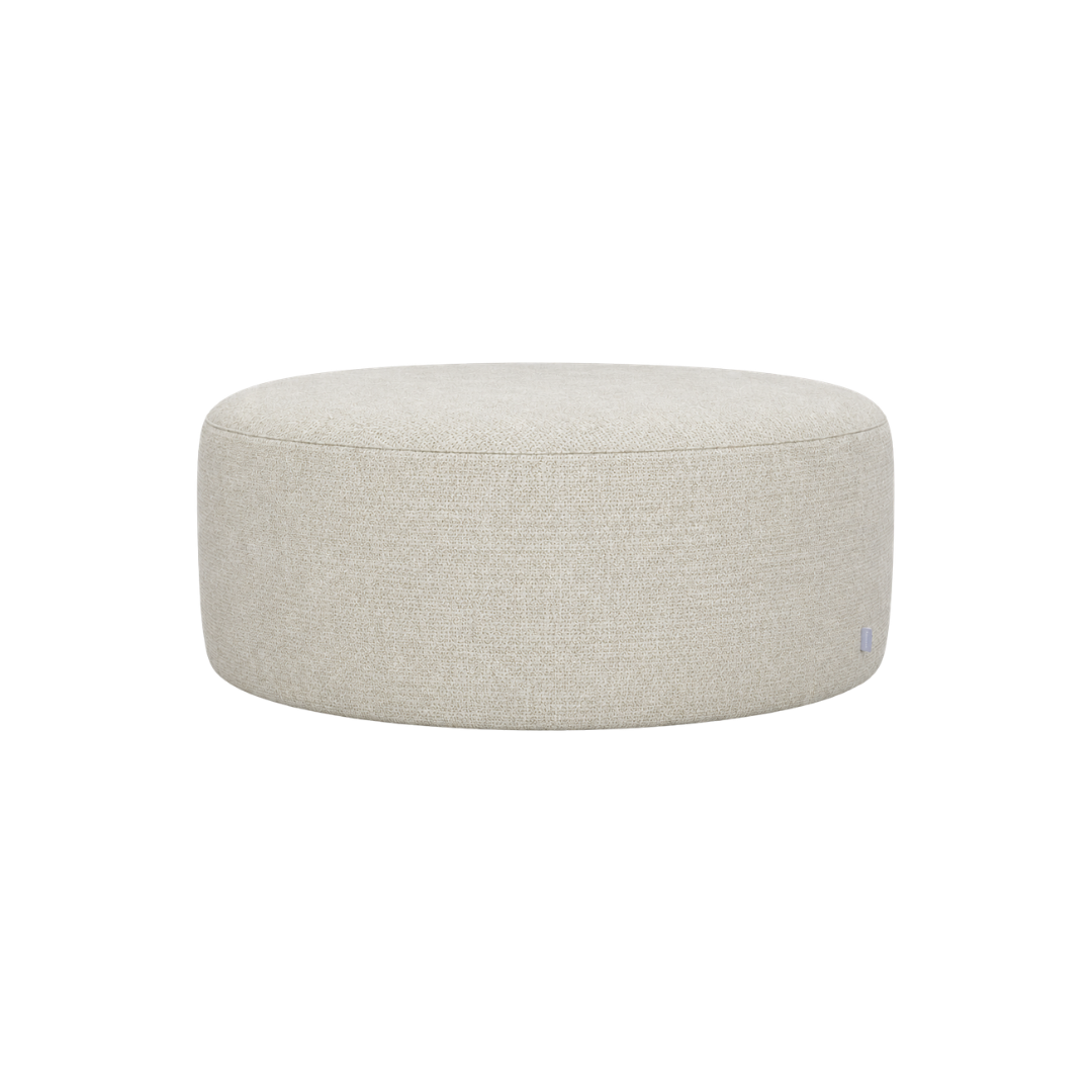 Lima Round Ottoman Large