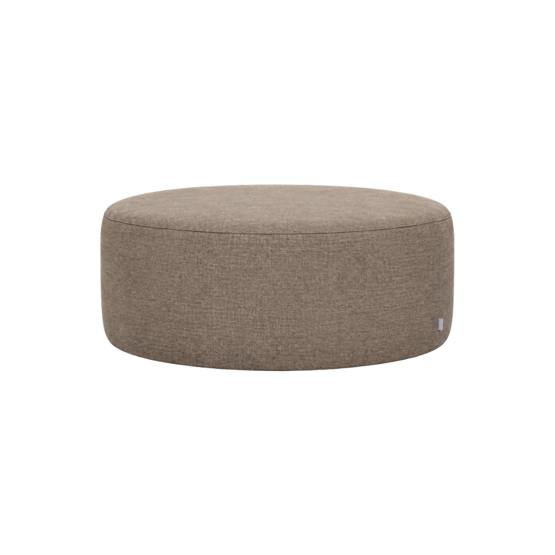 Lima Round Ottoman Large