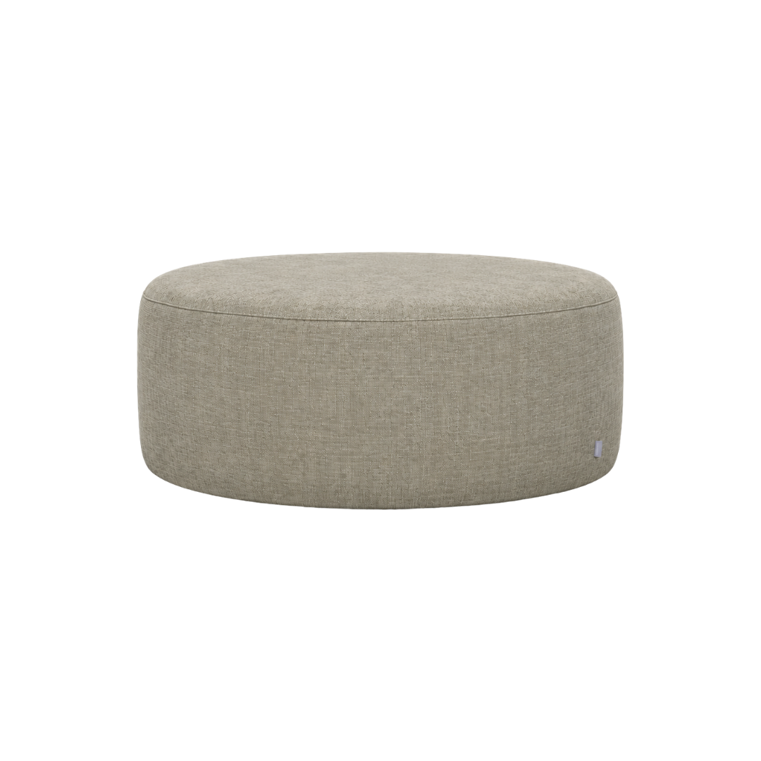 Lima Round Ottoman Large