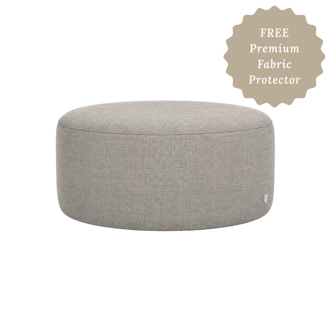 Lima Round Ottoman Medium