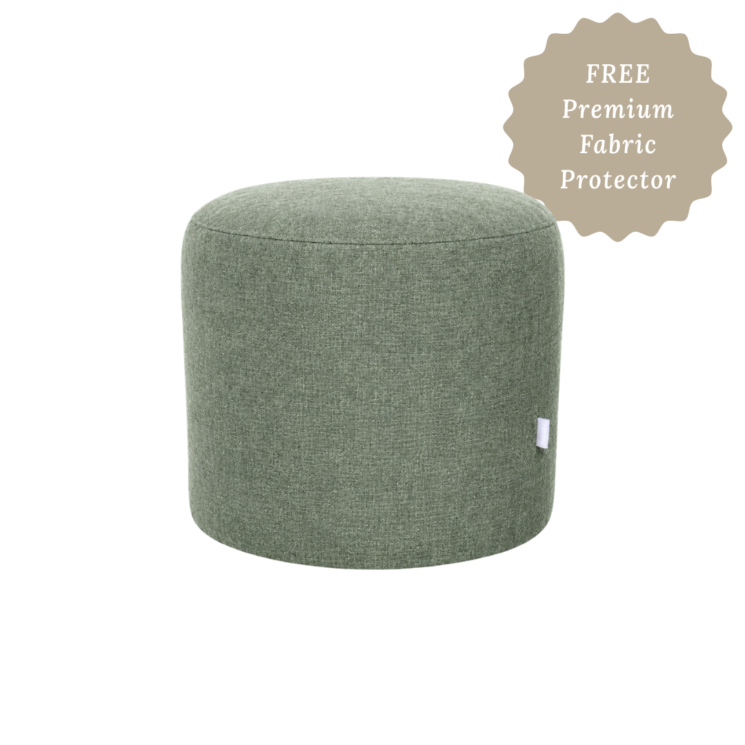 Lima Round Ottoman Small