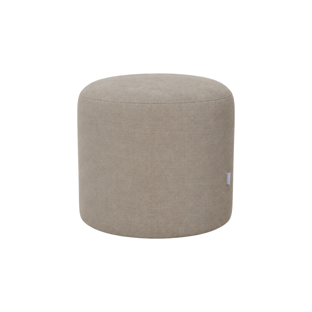 Lima Round Ottoman Small