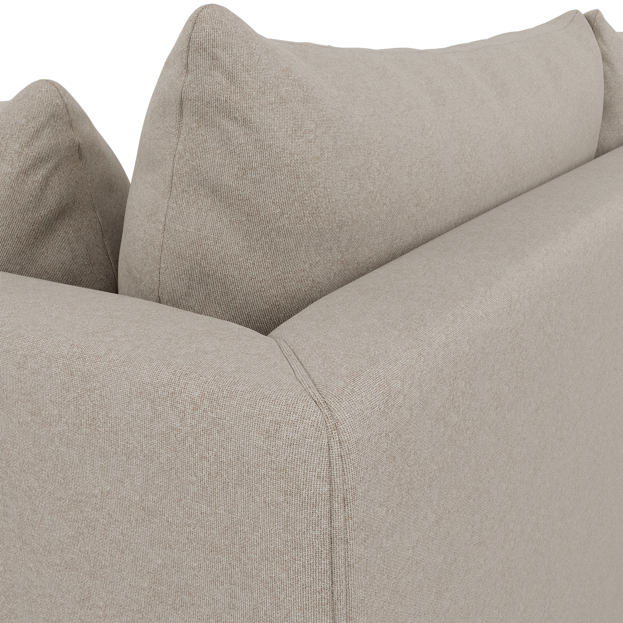 Lira Luxe 2 Seater - Textured Safari (Express)