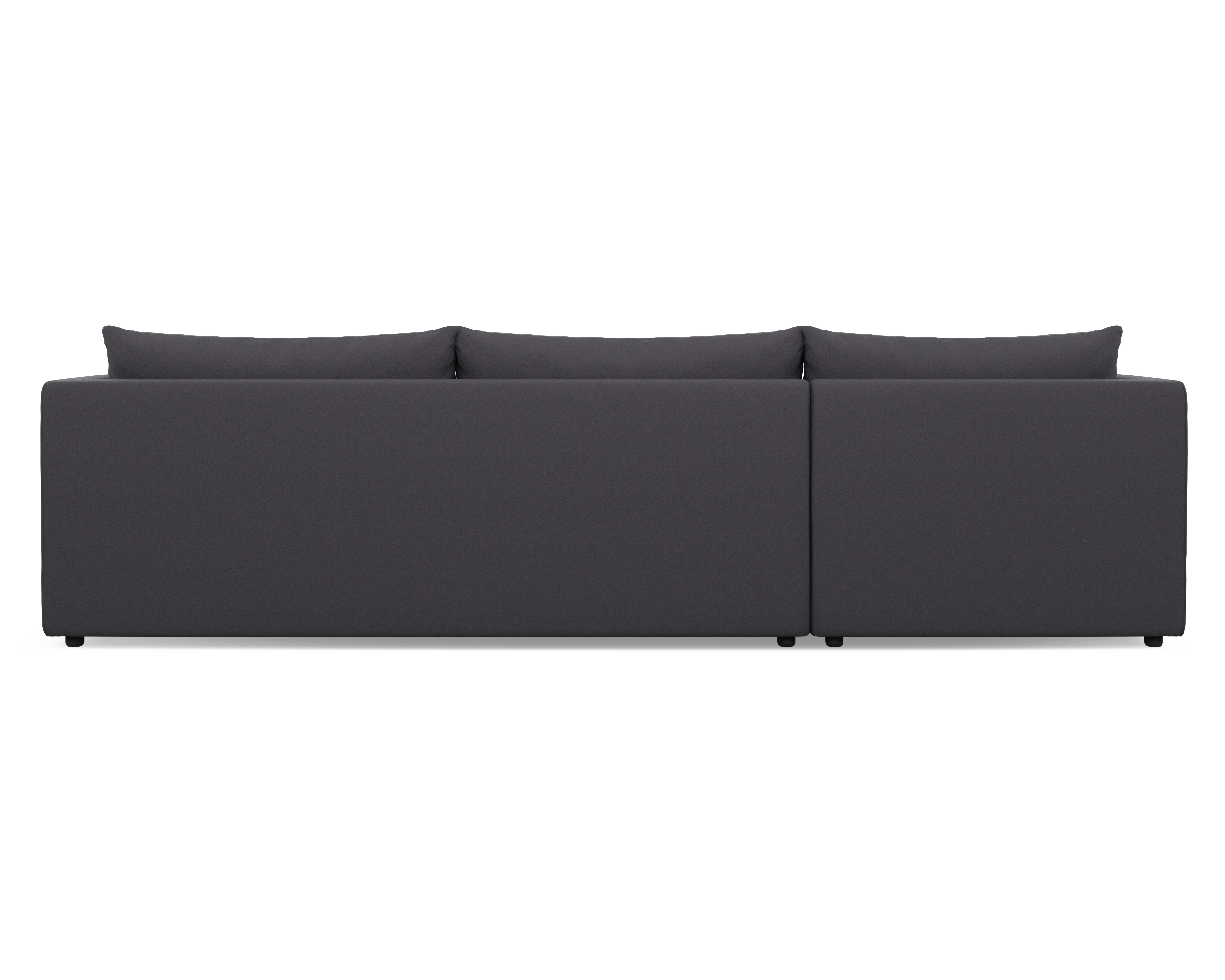 Lira Luxe L Shape Medium Left - FibreGuard Graphite (Express)