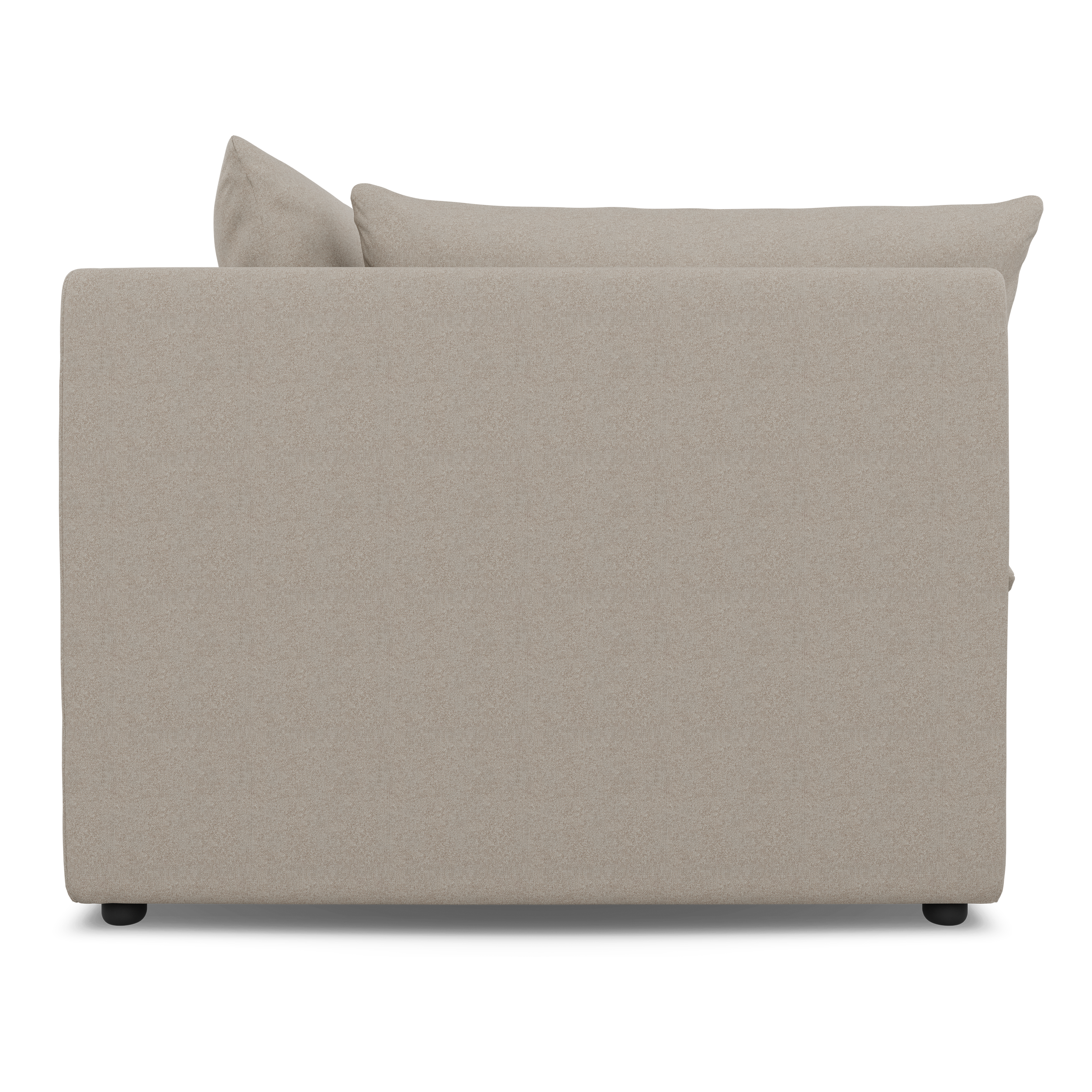 Lira Luxe Loveseat Textured Safari (Express)