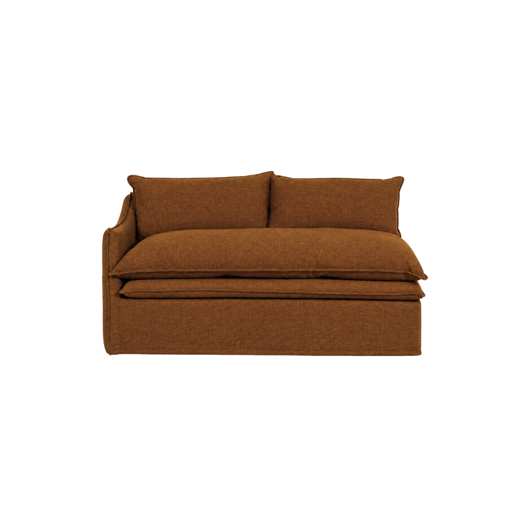 Misha 2 Seater Single Arm