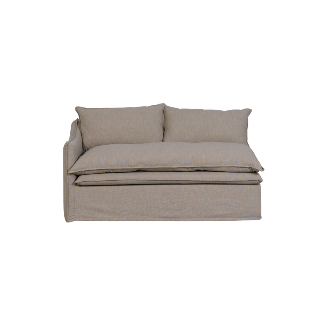 Misha 2 Seater Single Arm