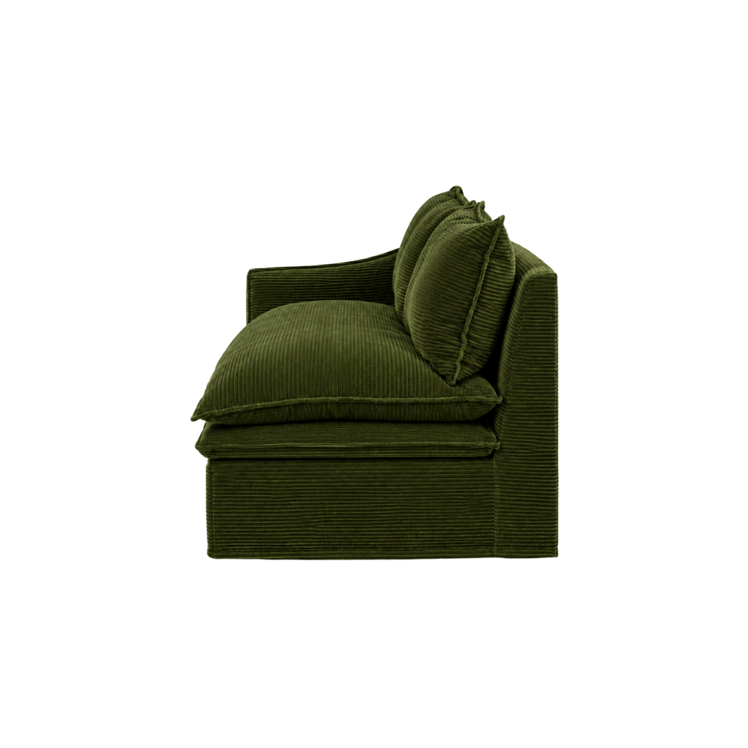 Misha 2 Seater Single Arm