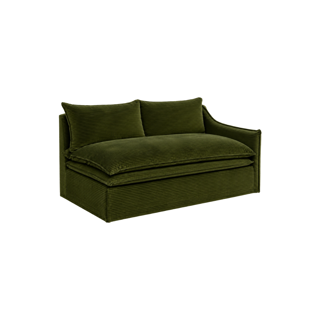 Misha 2 Seater Single Arm