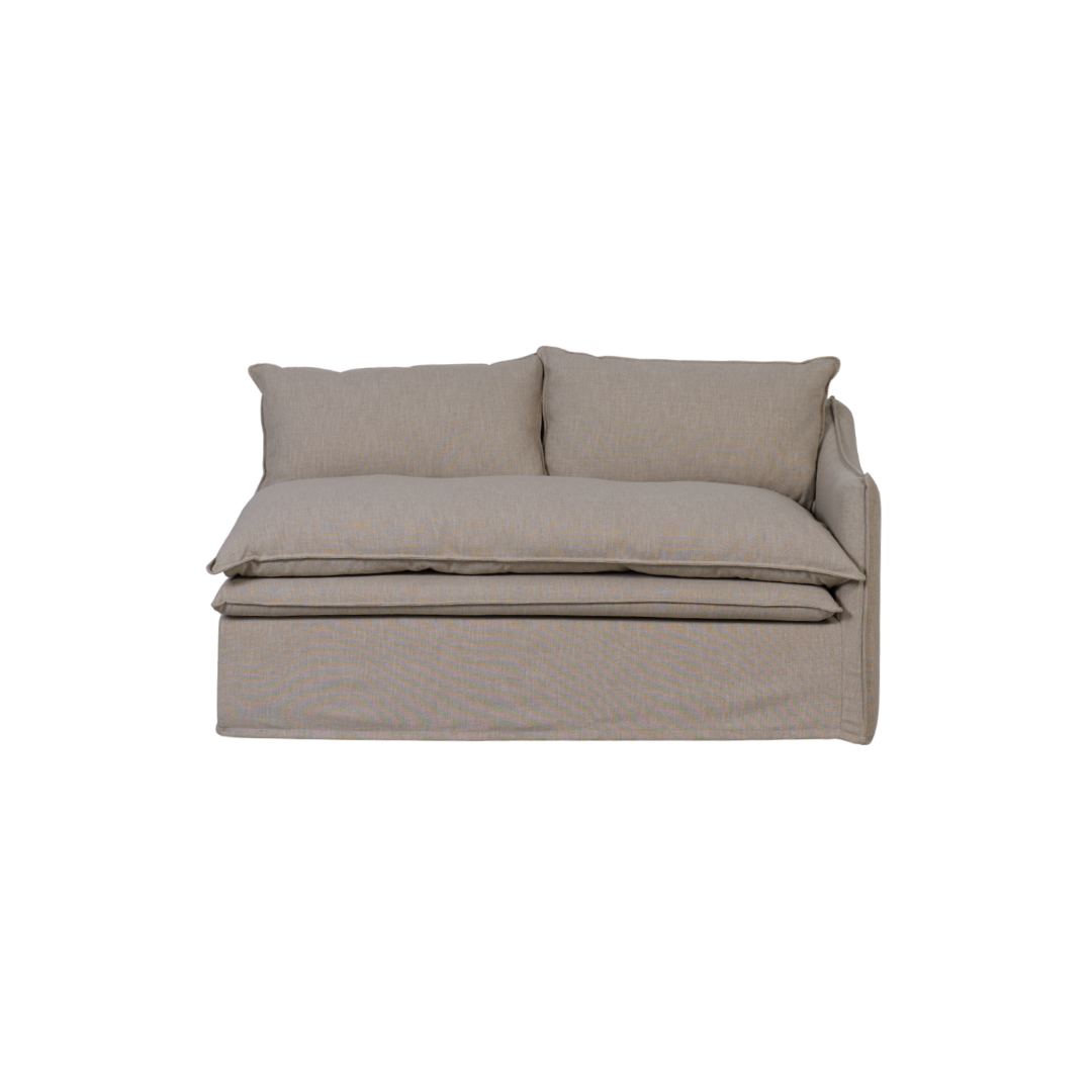 Misha 2 Seater Single Arm