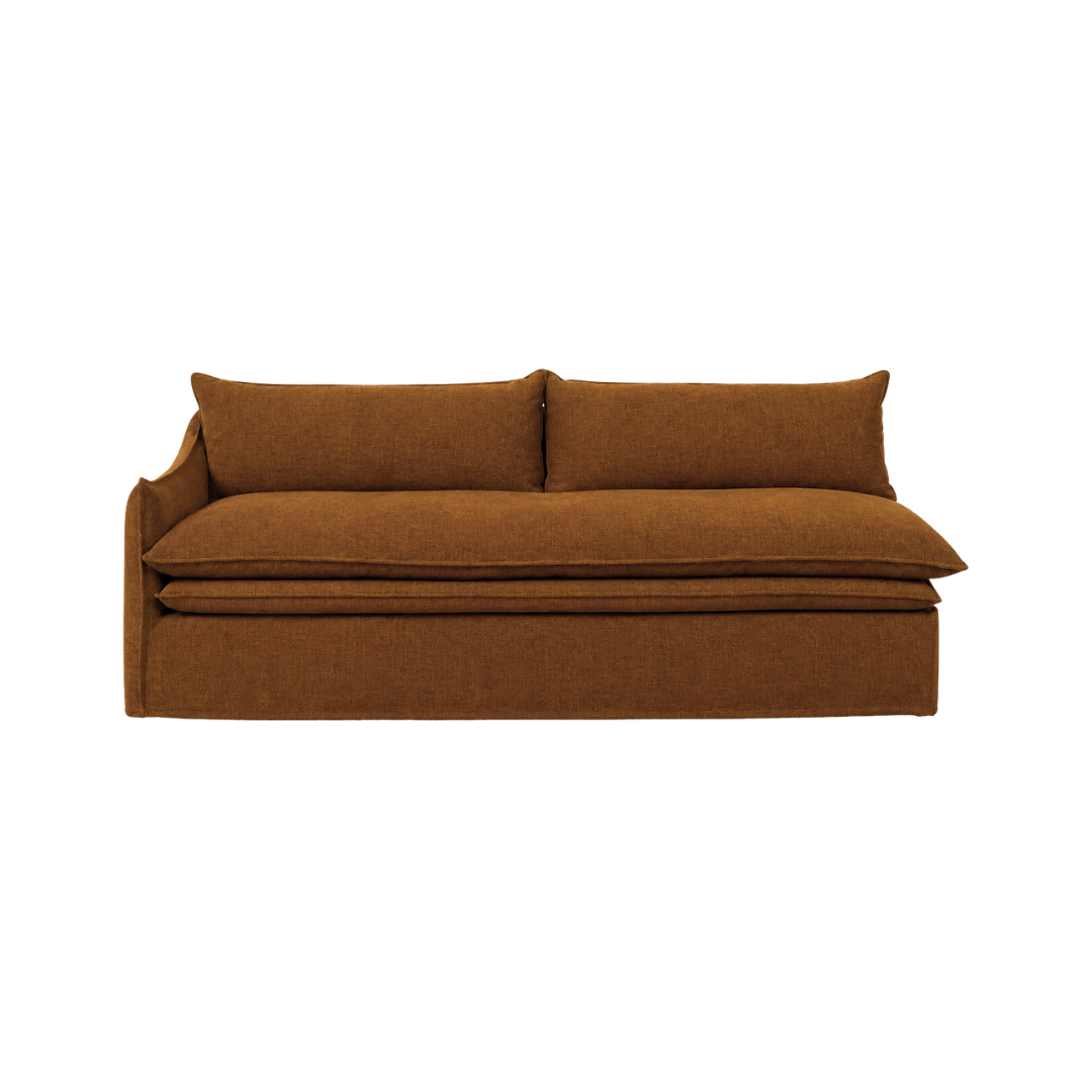 Misha 3 Seater Single Arm
