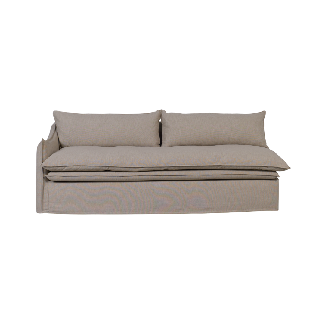 Misha 3 Seater Single Arm