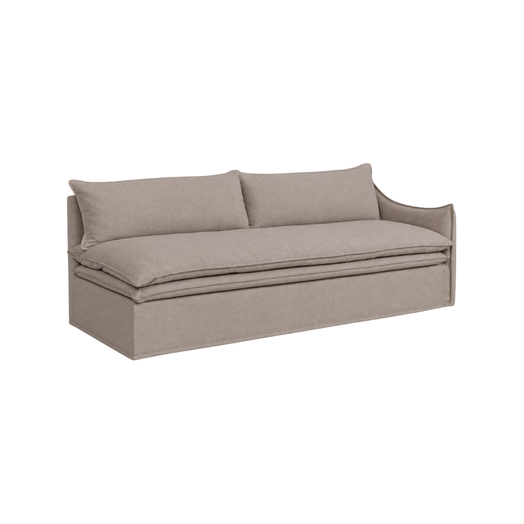 Misha 3 Seater Single Arm
