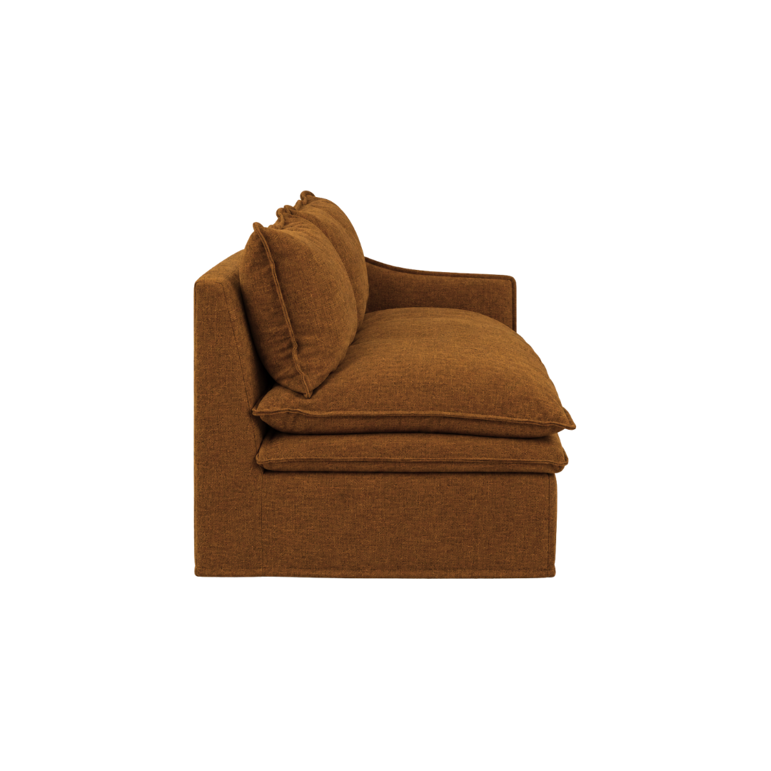 Misha 3 Seater Single Arm