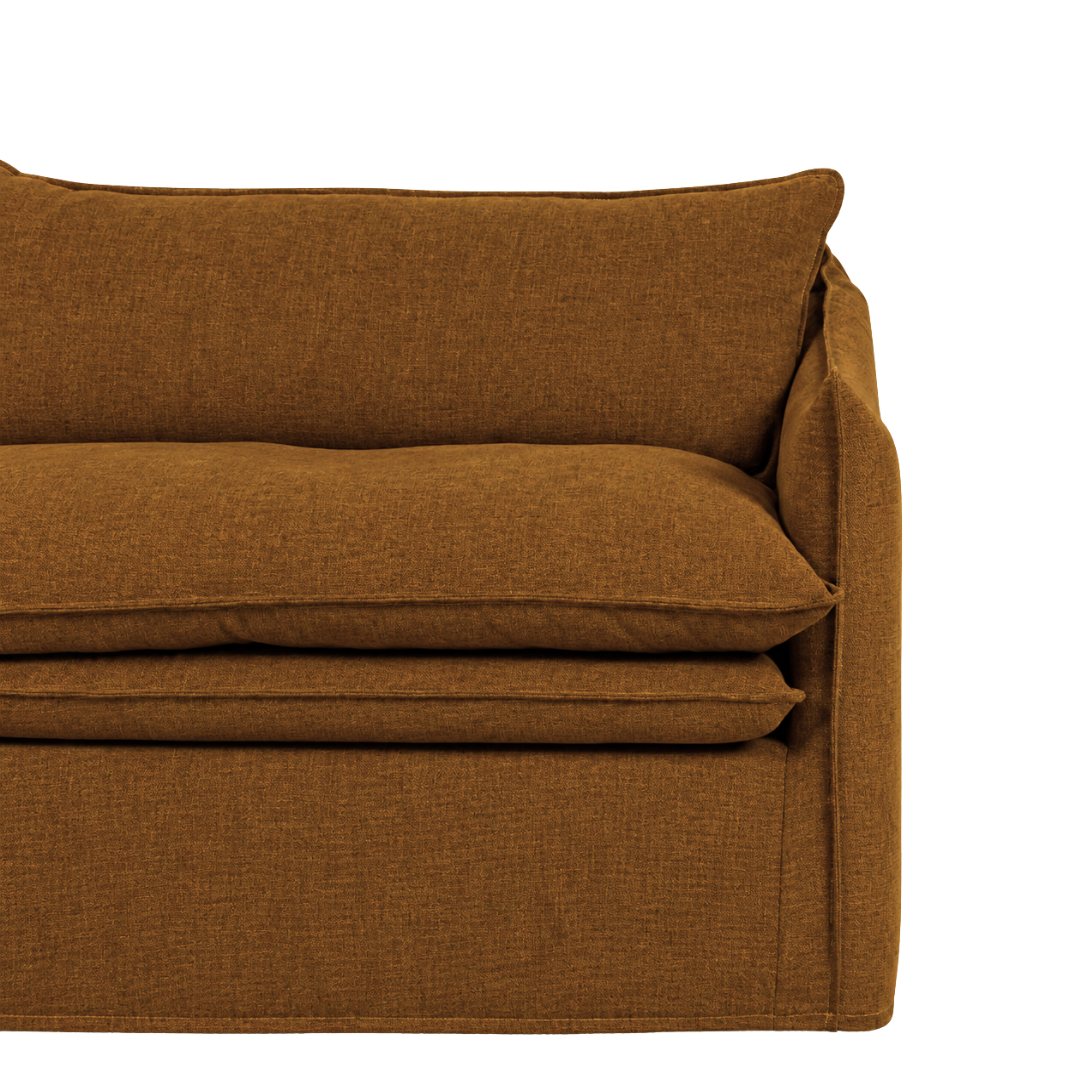 Misha 2 Seater Single Arm