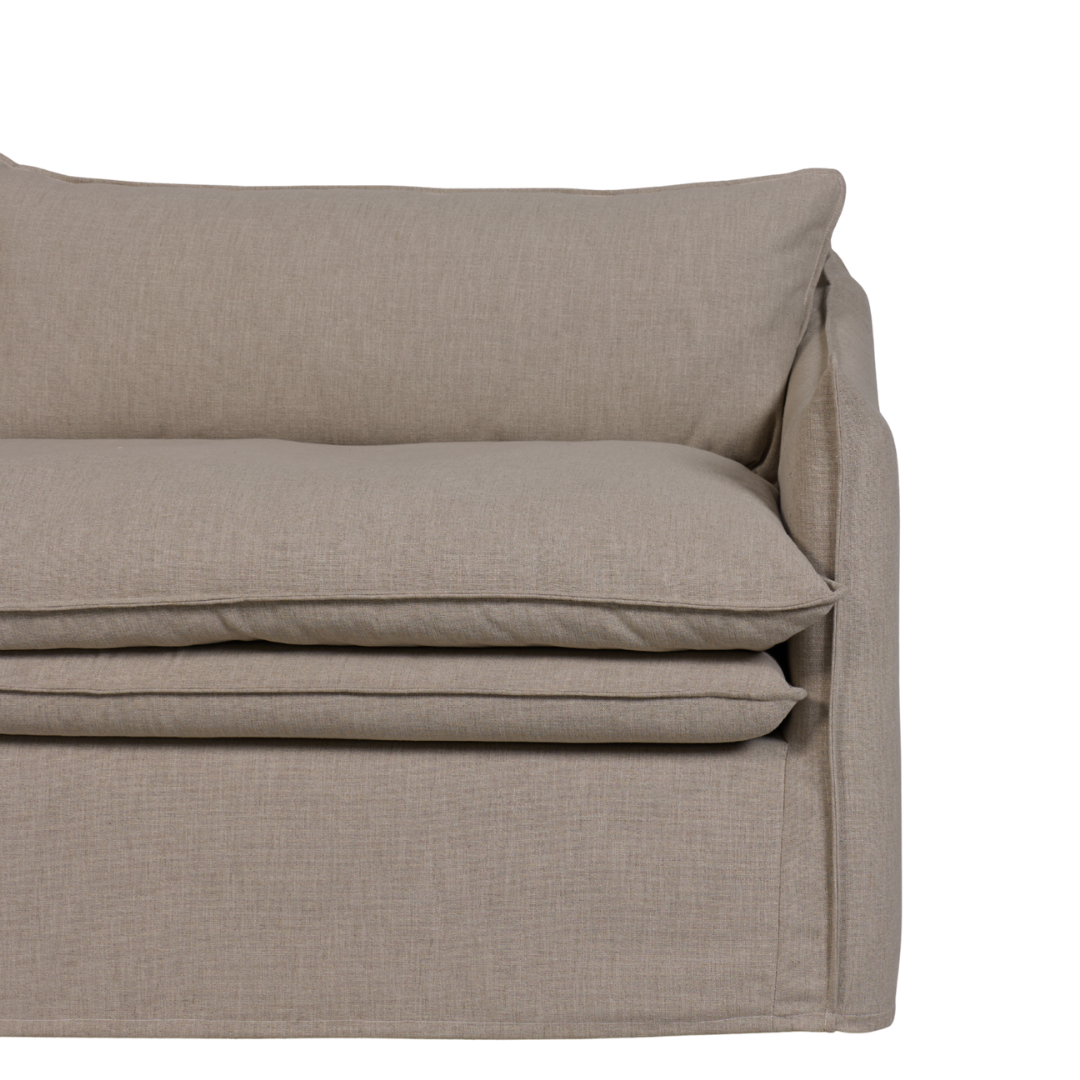 Misha 2 Seater Single Arm