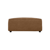 Zola Square Ottoman - EcoHide Tan (Express)