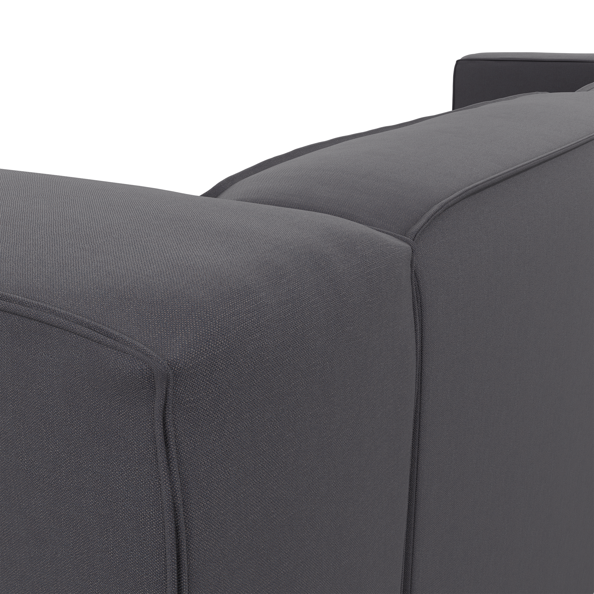Zola L Shape Medium Right - FibreGuard Graphite (Express)