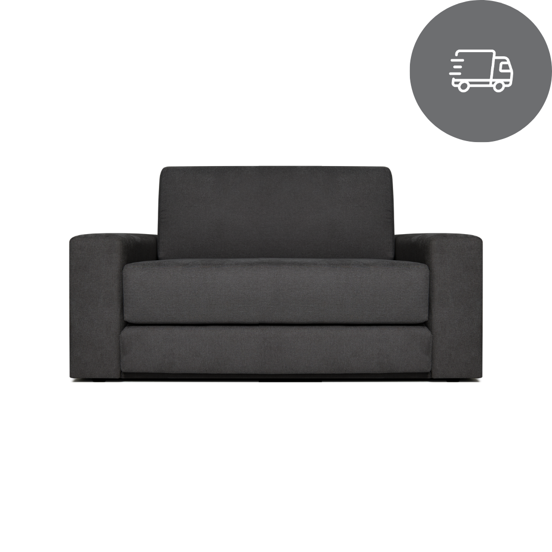 Zuva Sleeper Single - Textured Pewter (Express)