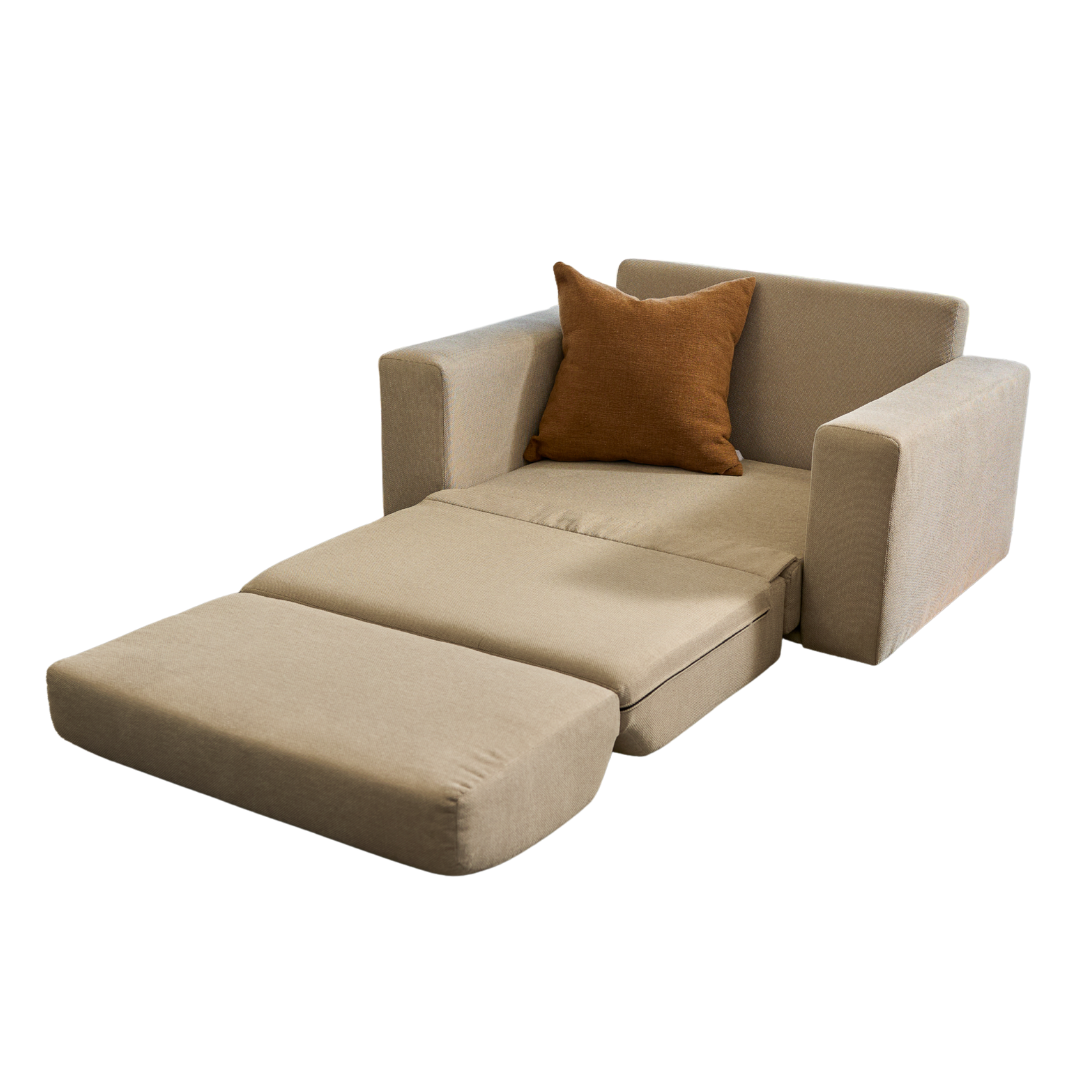 Zuva Sleeper Single - Textured Pewter (Express)