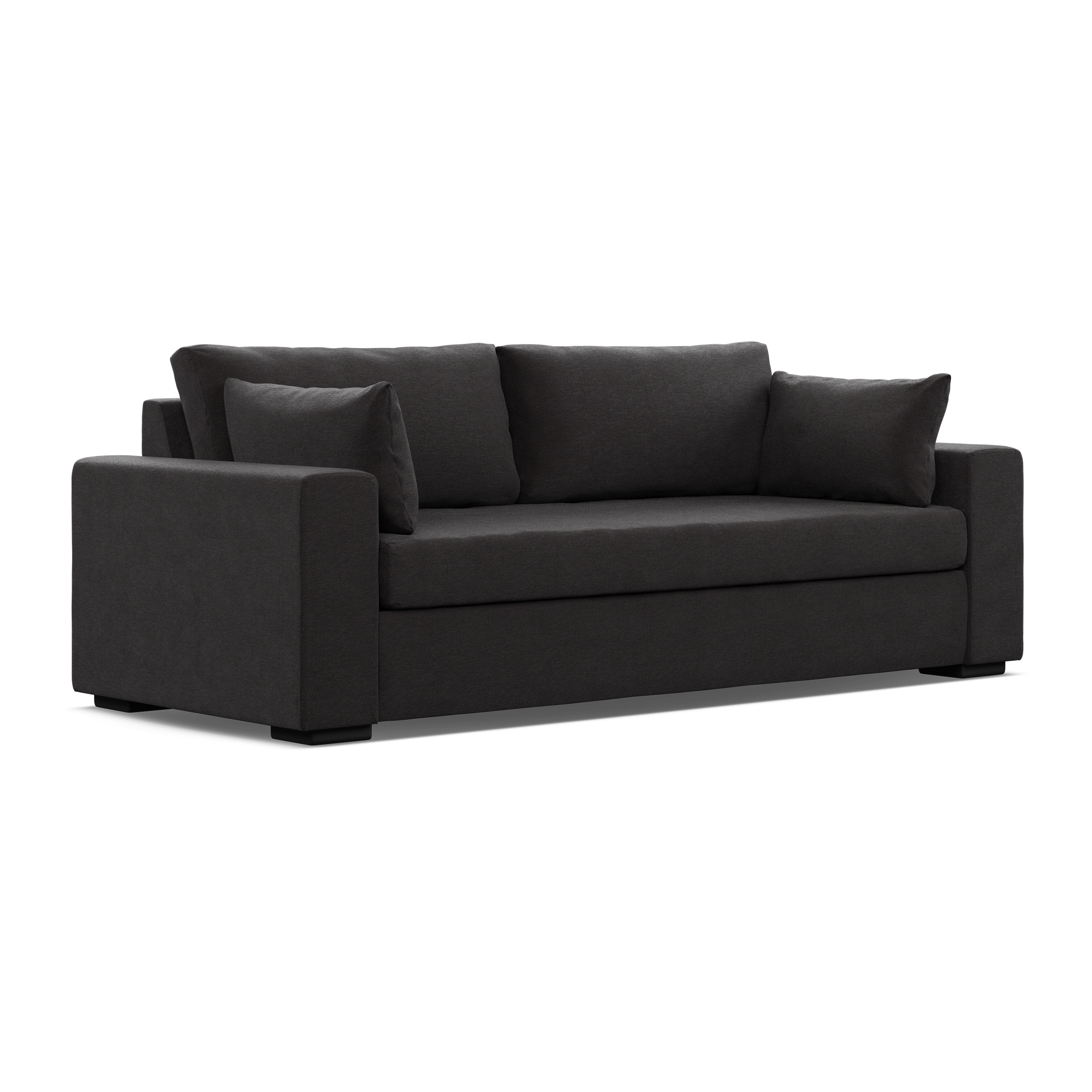 Zuva 3 Seater - Textured Pewter (Express)