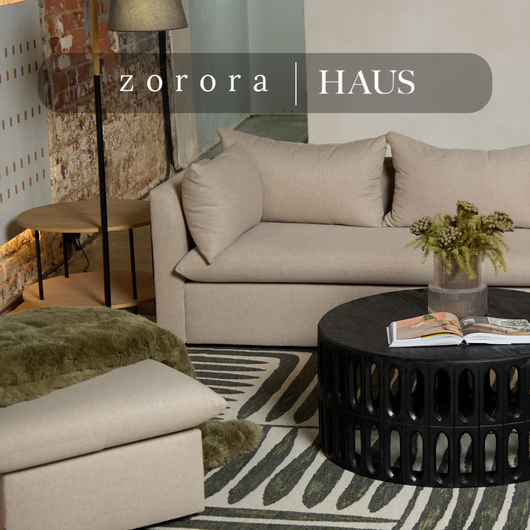 Your Sofa Deserves a Room to Match: Zorora Sofas x HAUS by Hertex