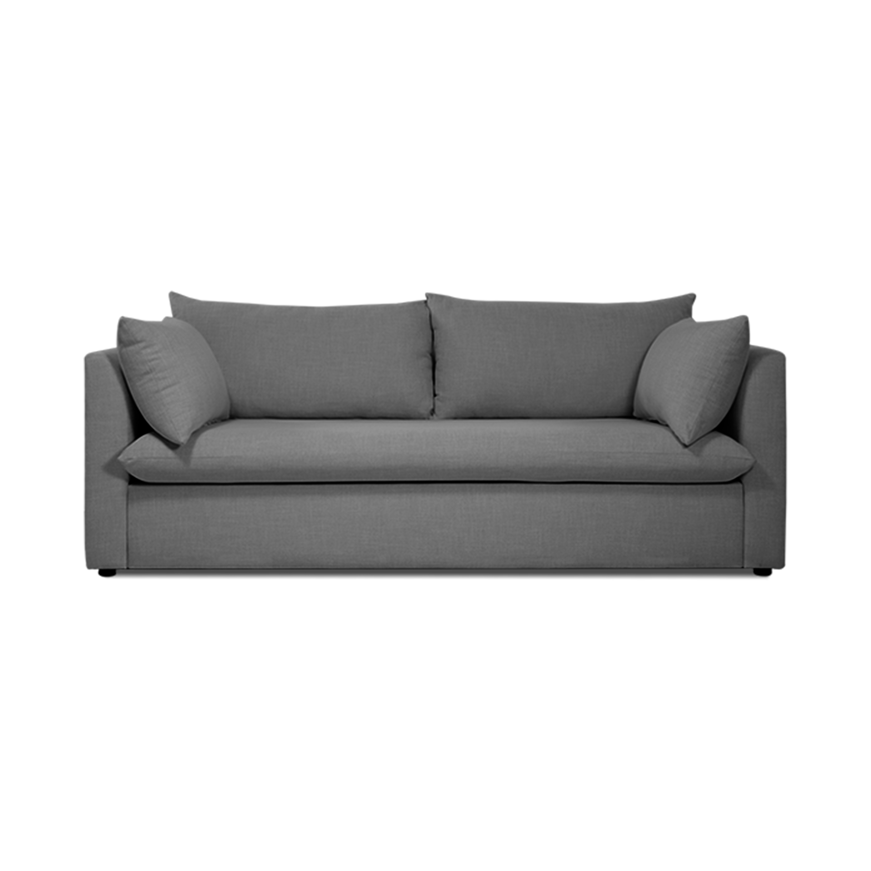 Lira Luxe 3 Seater - FibreGuard Graphite (Express)