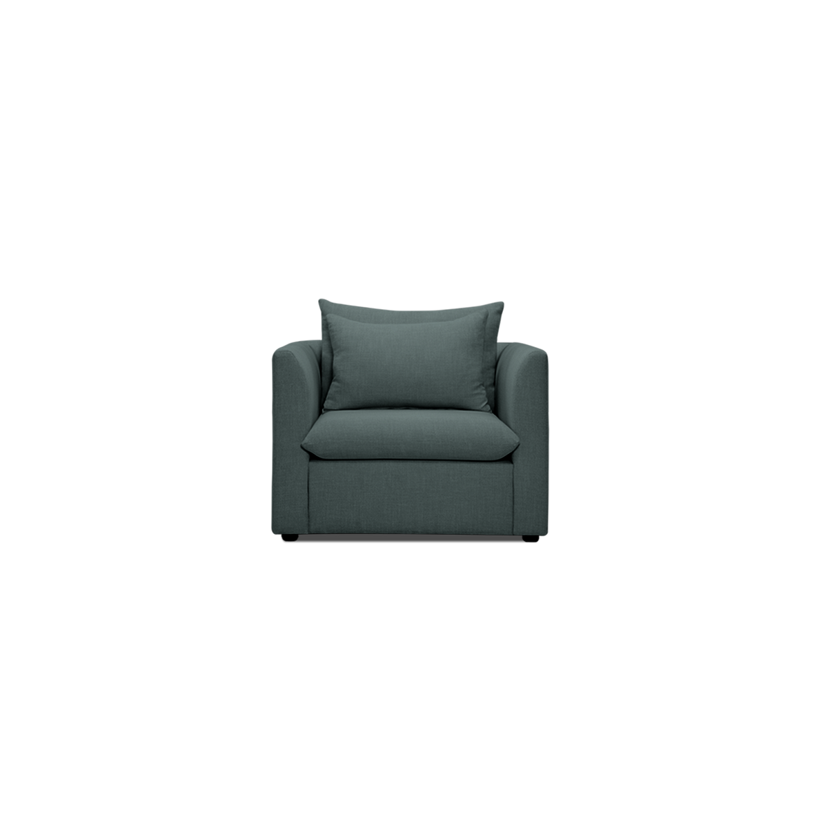 Lira Luxe Occasional Chair - FibreGuard Cinder (Stock)