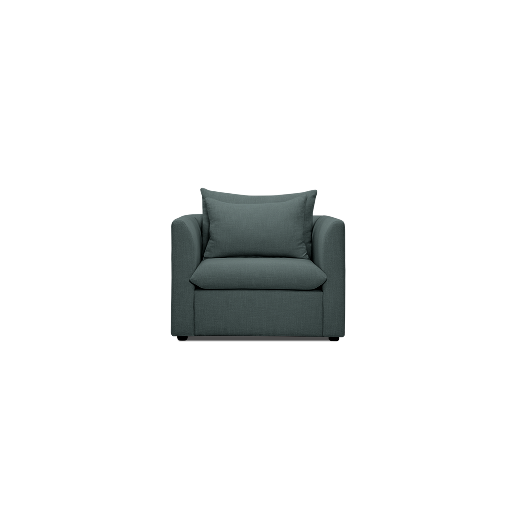 Lira Luxe Occasional Chair - FibreGuard Cinder (Stock)
