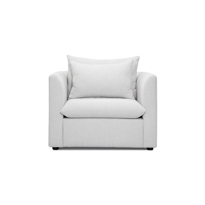 Lira Luxe Occasional Chair - FibreGuard Ivory (Stock)