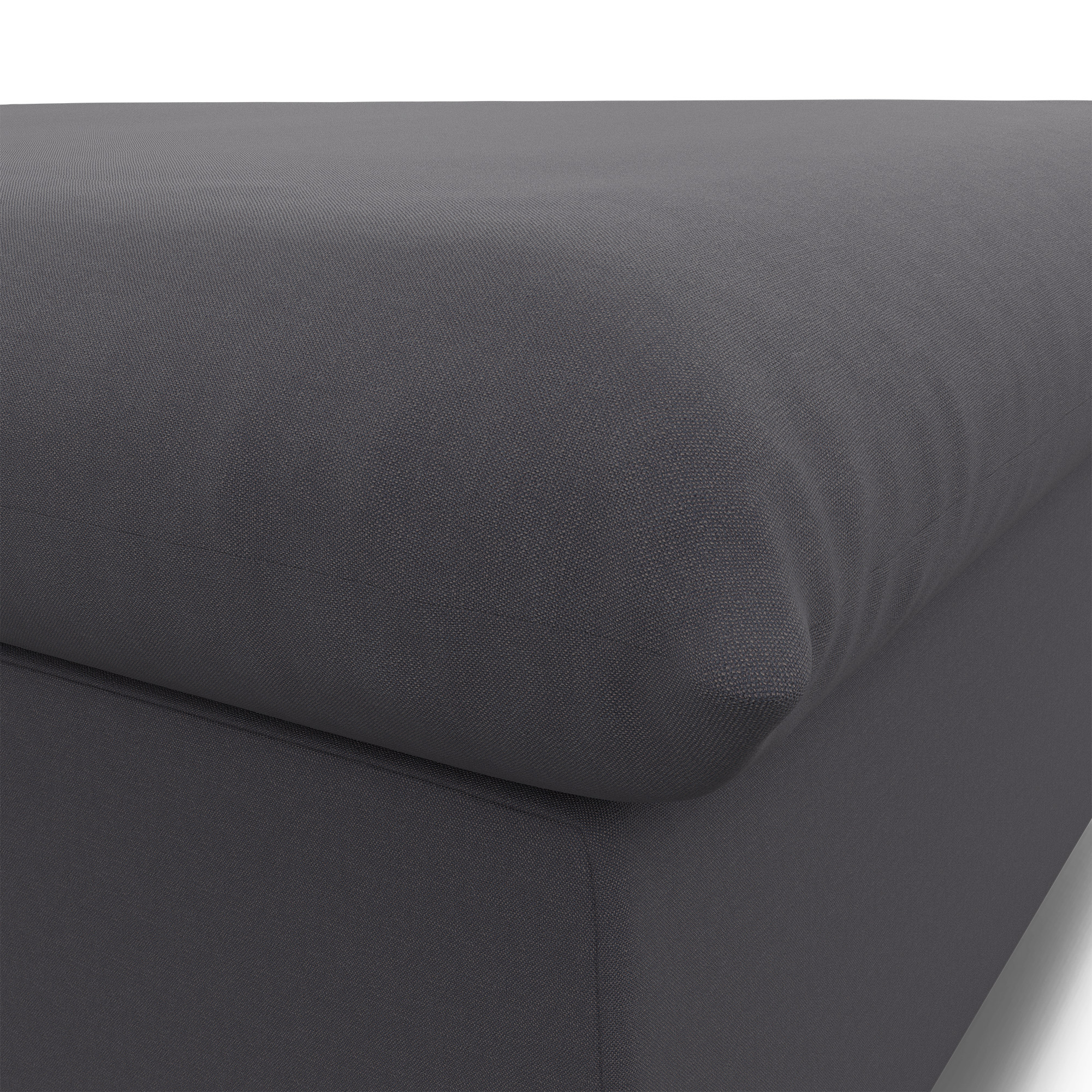 Lira Luxe Ottoman - FibreGuard Graphite (Express)