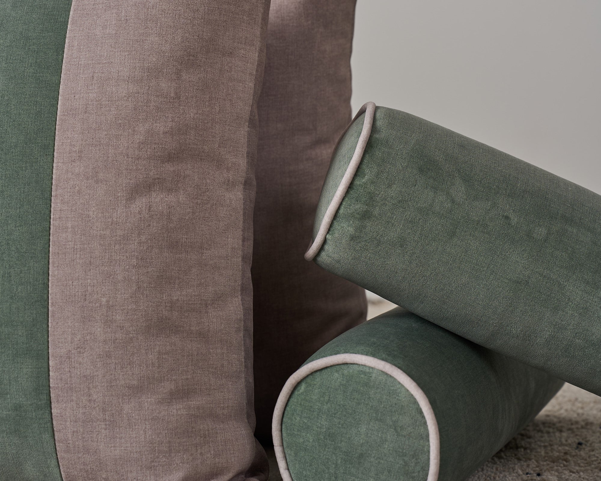 Bolster Cushion - FibreGuard Deluxe Sage *