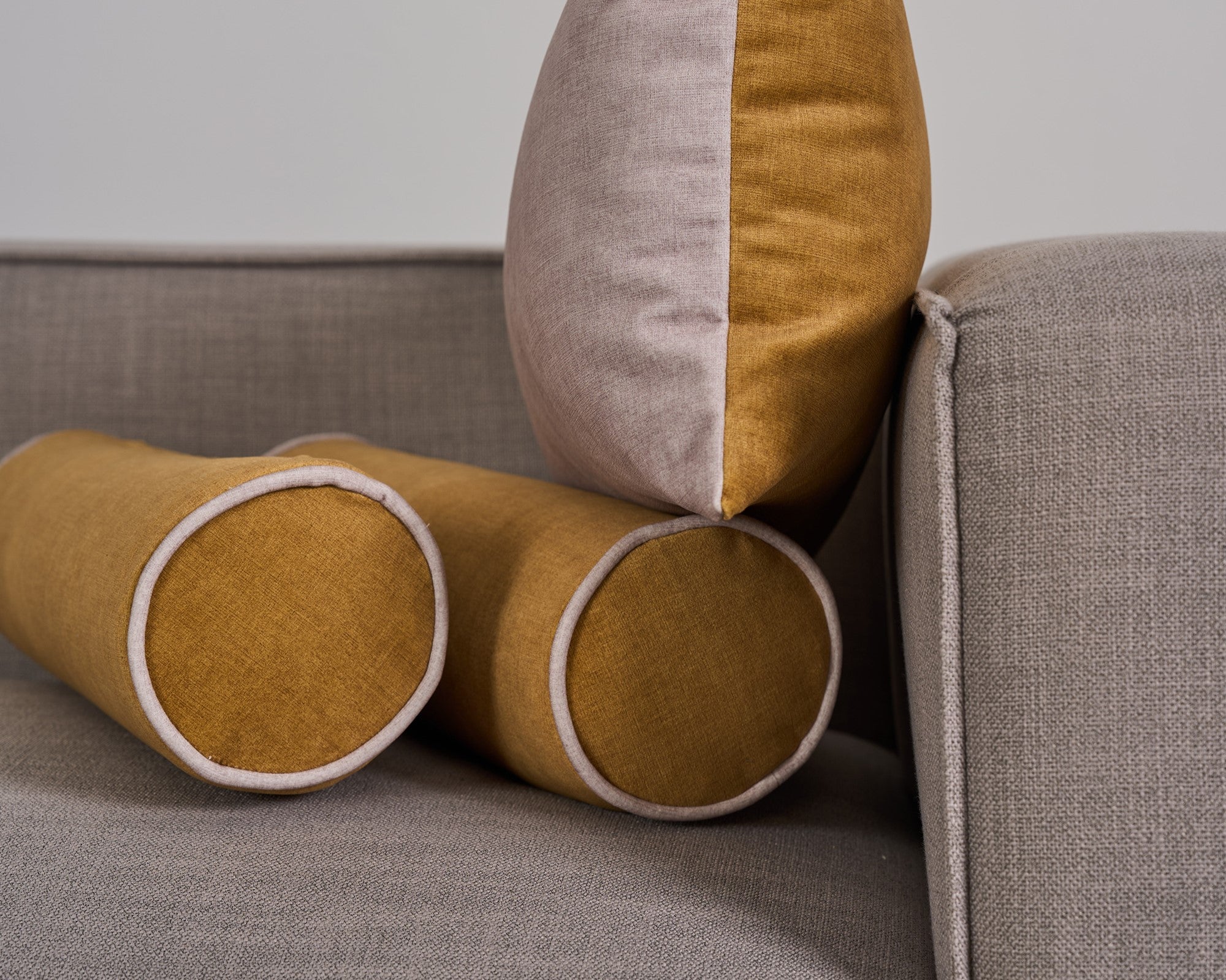 Bolster Cushion - FibreGuard Deluxe Amber *