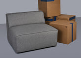 Zola 1 Seater - Textured Pebble (Stock)