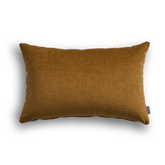 Two Tone Kidney Scatter Cushion - FibreGuard Deluxe Amber *