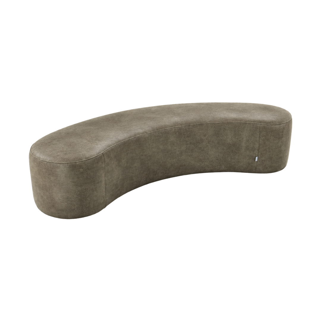 Lima Bean Ottoman Large