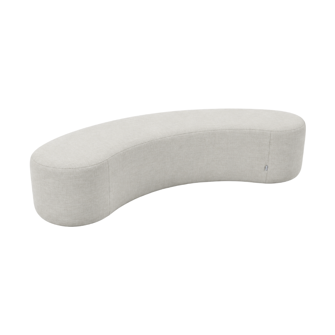Lima Bean Ottoman Large