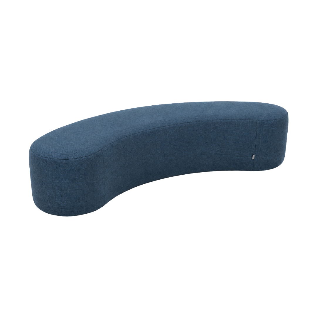 Lima Bean Ottoman Large