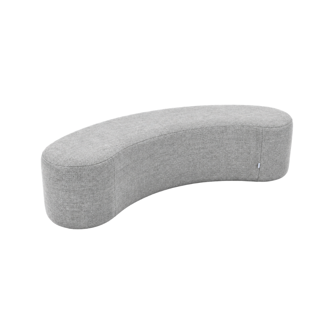 Lima Bean Ottoman Medium
